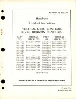Overhaul Instructions for Vertical Gyro Controls