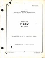 Structural Repair Instruction for F-86D Aircraft