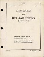 Parts Catalog for Fuel Gage Systems (Liquidometer)