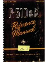 Reference Manual P-51D P-51K