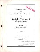 Install, Operation, and Maintenance for Cyclone 9 Models C9GA and C9GB