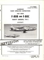 Flight Operating Instructions for F-80B, F-80C, and TV-1