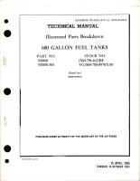 Illustrated Parts Breakdown for 60 Gallon Fuel Tanks - Parts 501800 and 501800-501