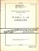 Erection and Maintenance Instructions for P-51H-1, -5, and -10