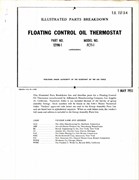 Illustrated Parts Breakdown for Floating Control Oil Thermostat