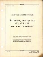 Service Instructions for R-2600