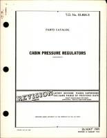 Parts Catalog for Cabin Pressure Regulators 