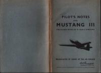 Pilot's Notes - P-51 III