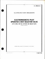 Illustrated Parts Breakdown for Electromagnetic Pilot Operated 3-Way selector valve