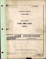 Maintenance Manual for T-33A-1 and T-33A-5