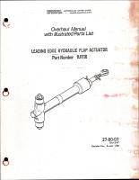 Overhaul with Illustrated Parts List for Leading Edge Hydraulic Flap Actuator - Part 101110
