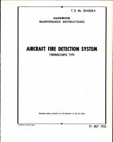 Maintenance Instructions for Aircraft Fire Detection System Thermocouple Type