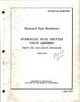 Illustrated Parts Breakdown for Hydraulic Dual Shuttle Valve Assembly - Parts 8035, 8035A, and 8035B 