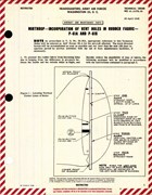 Incorporation of Vent Holes in Rudder Fabric for P-61A and P-61B