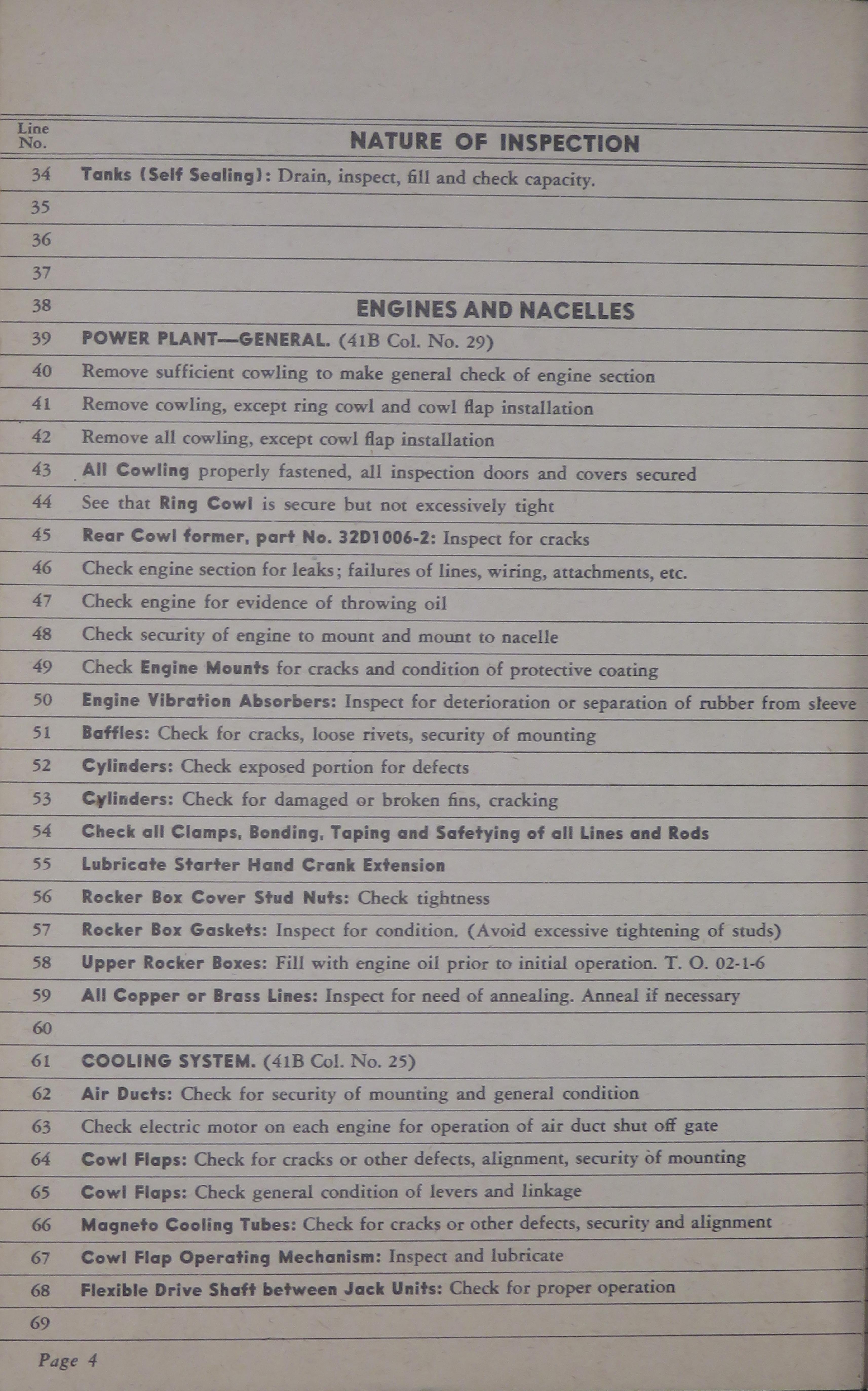 Sample page 8 from AirCorps Library document: Aircraft Inspection and Maintenance Guide for B-24D, E, G, H, and J Aircraft