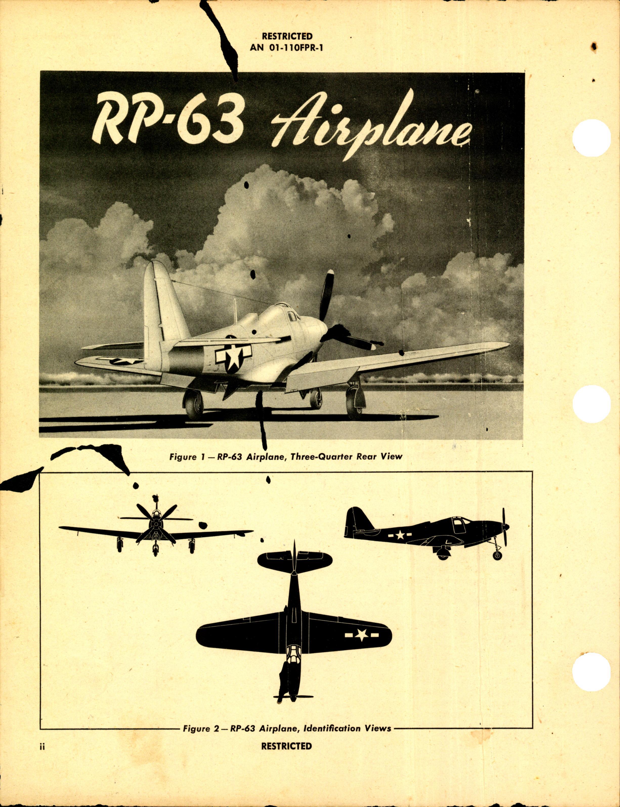 Sample page 4 from AirCorps Library document: Pilot's Handbook for RP-63A-11, -12, and RP-63C-2