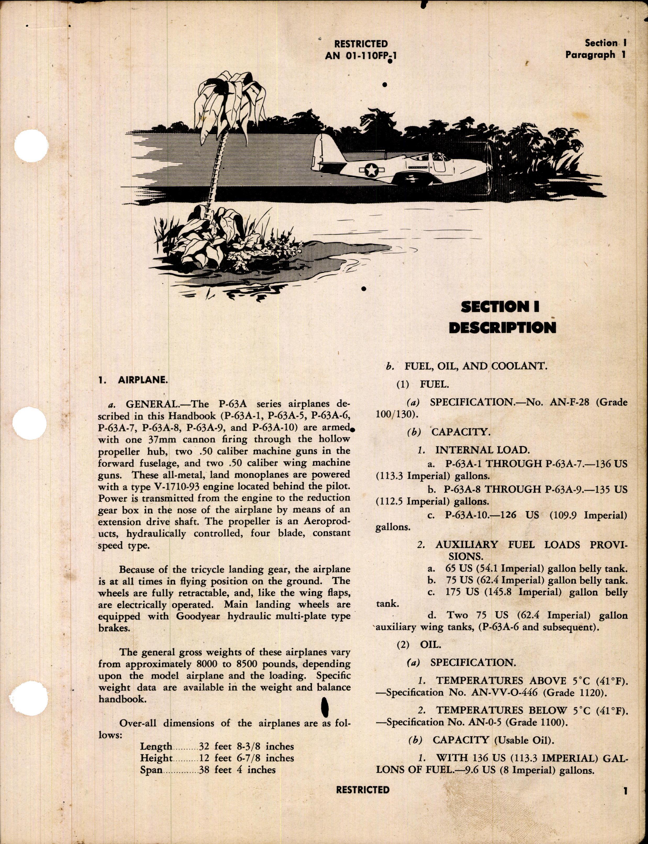 Sample page 5 from AirCorps Library document: Pilot's Handbook for RP-63G-1