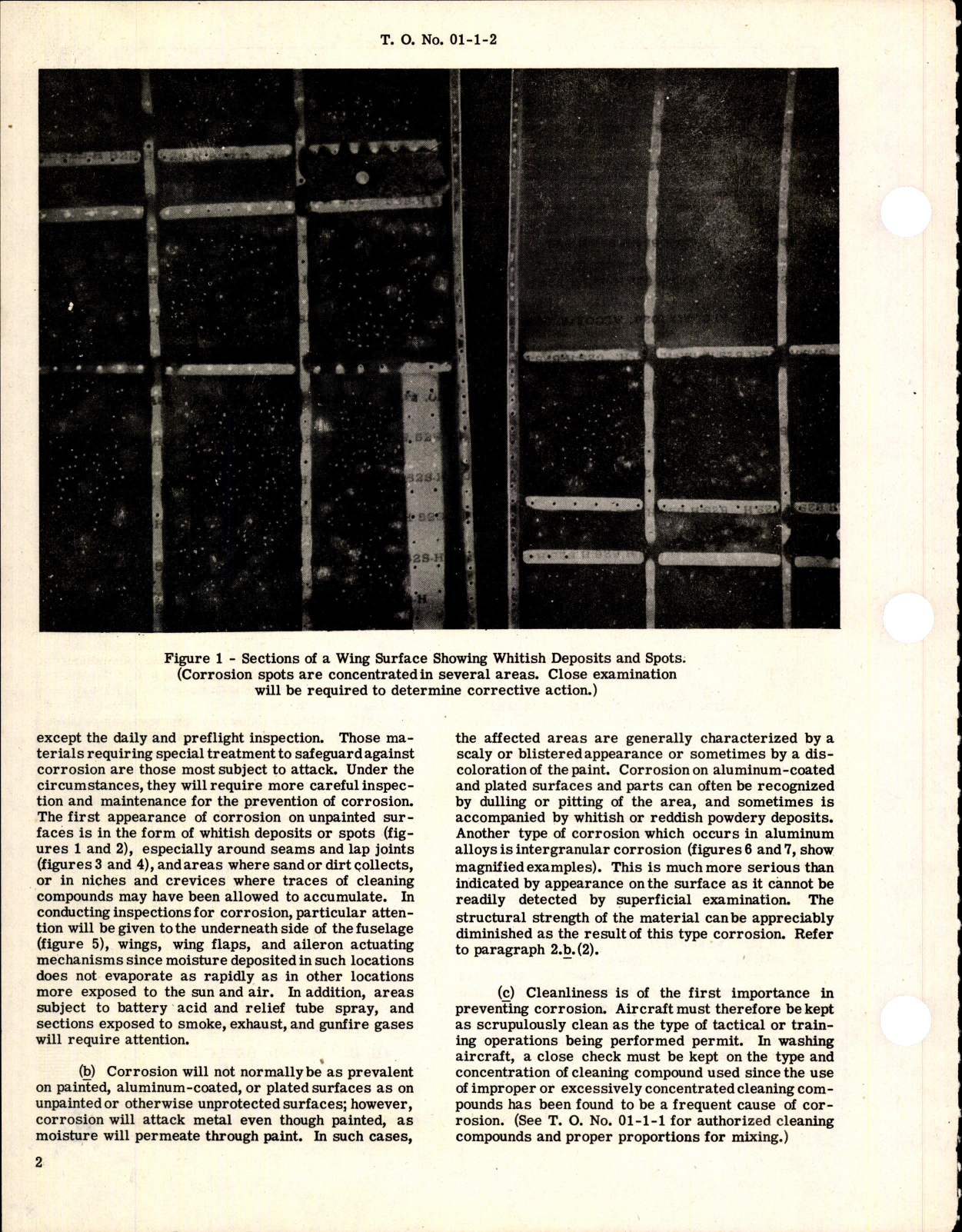 Sample page 2 from AirCorps Library document: Corrosion treatment for Aircraft