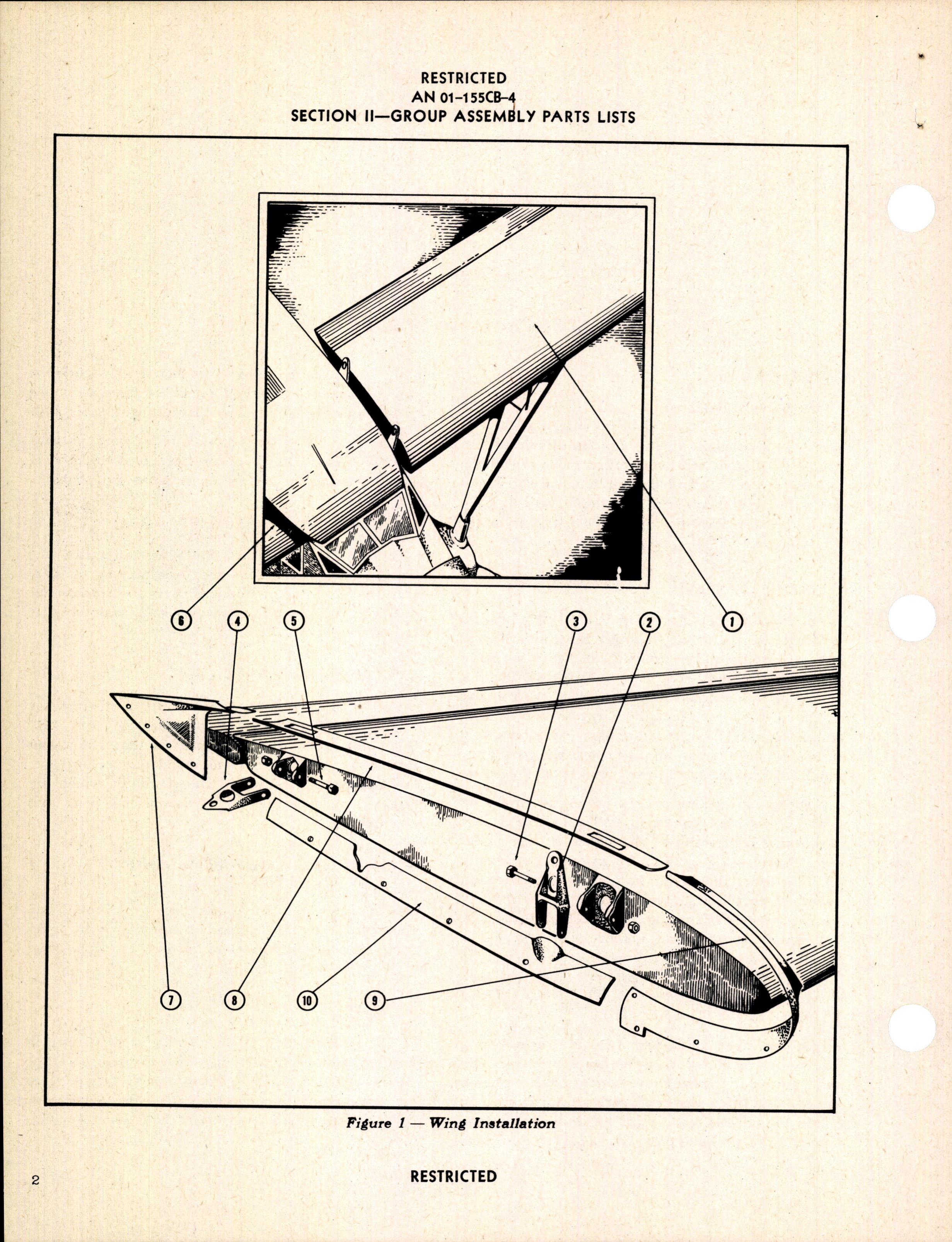 Sample page 6 from AirCorps Library document: Parts Catalog for Army Model C-64A