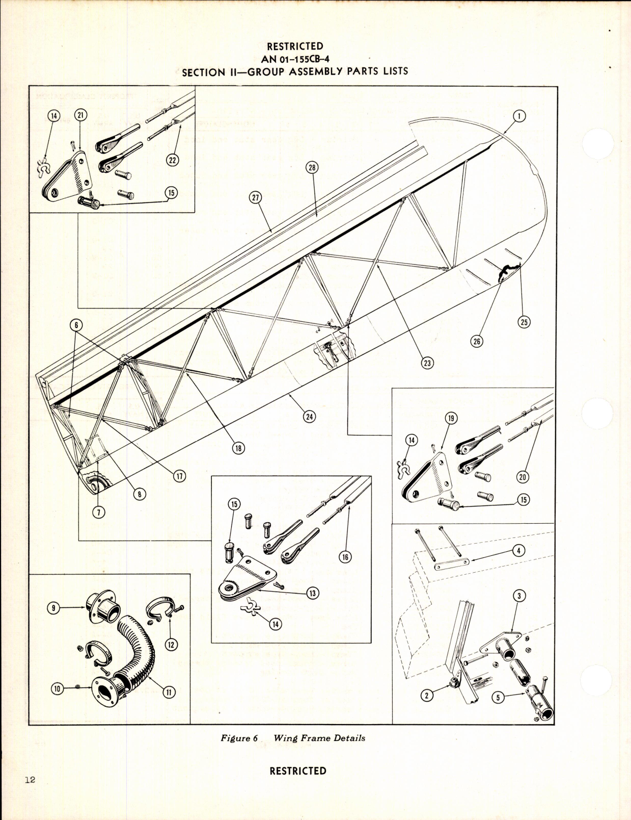 Sample page 6 from AirCorps Library document: Parts Catalog for C-64A Airplane