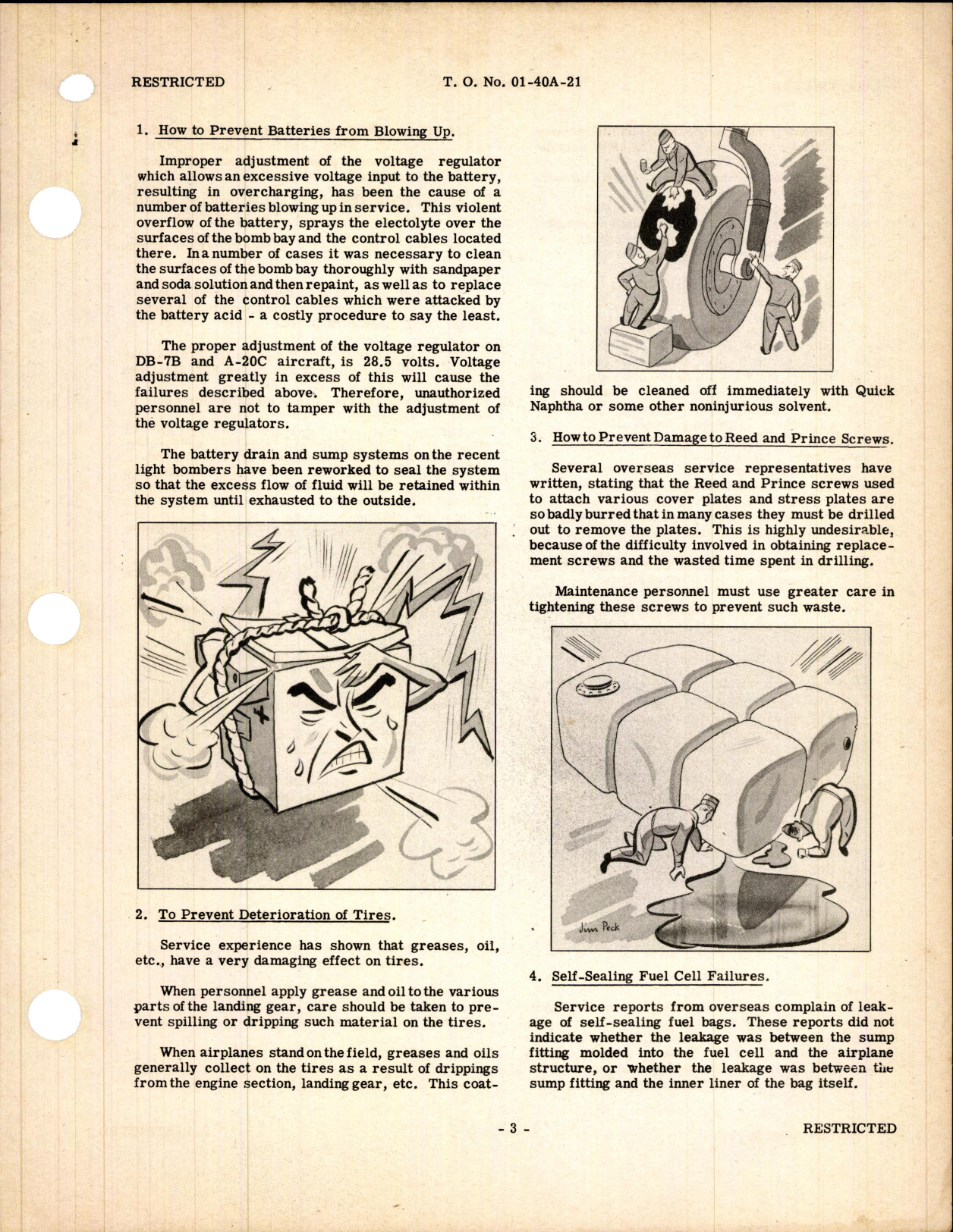 Sample page 5 from AirCorps Library document: Service Hints for Light Bombers