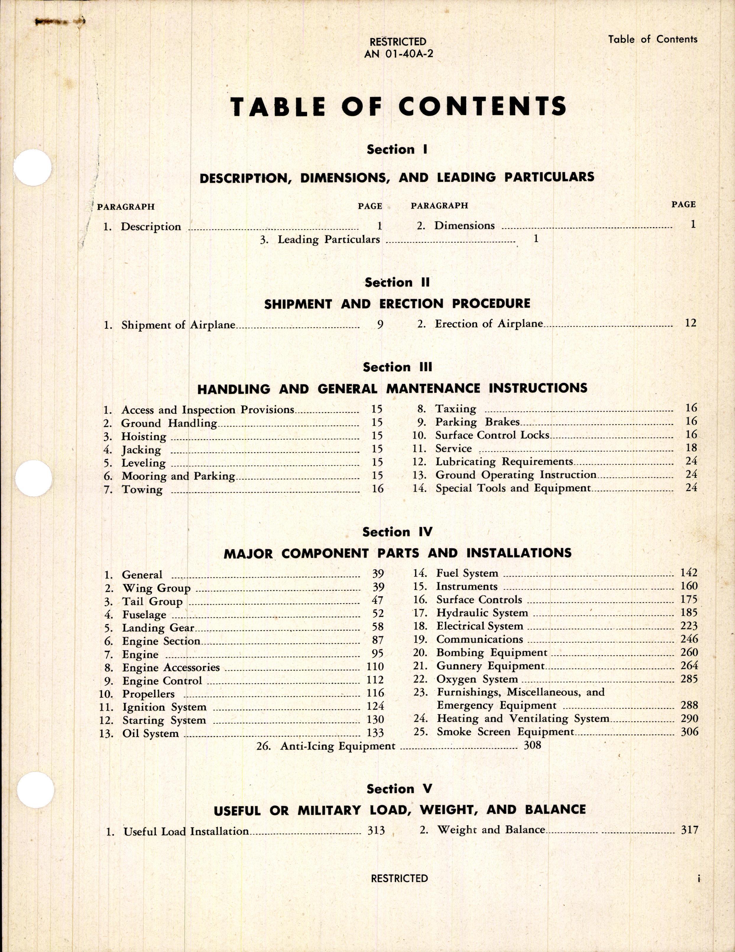 Sample page 3 from AirCorps Library document: Erection and Maintenance for A-20G, A-20J, A-20H, and A-20K Series