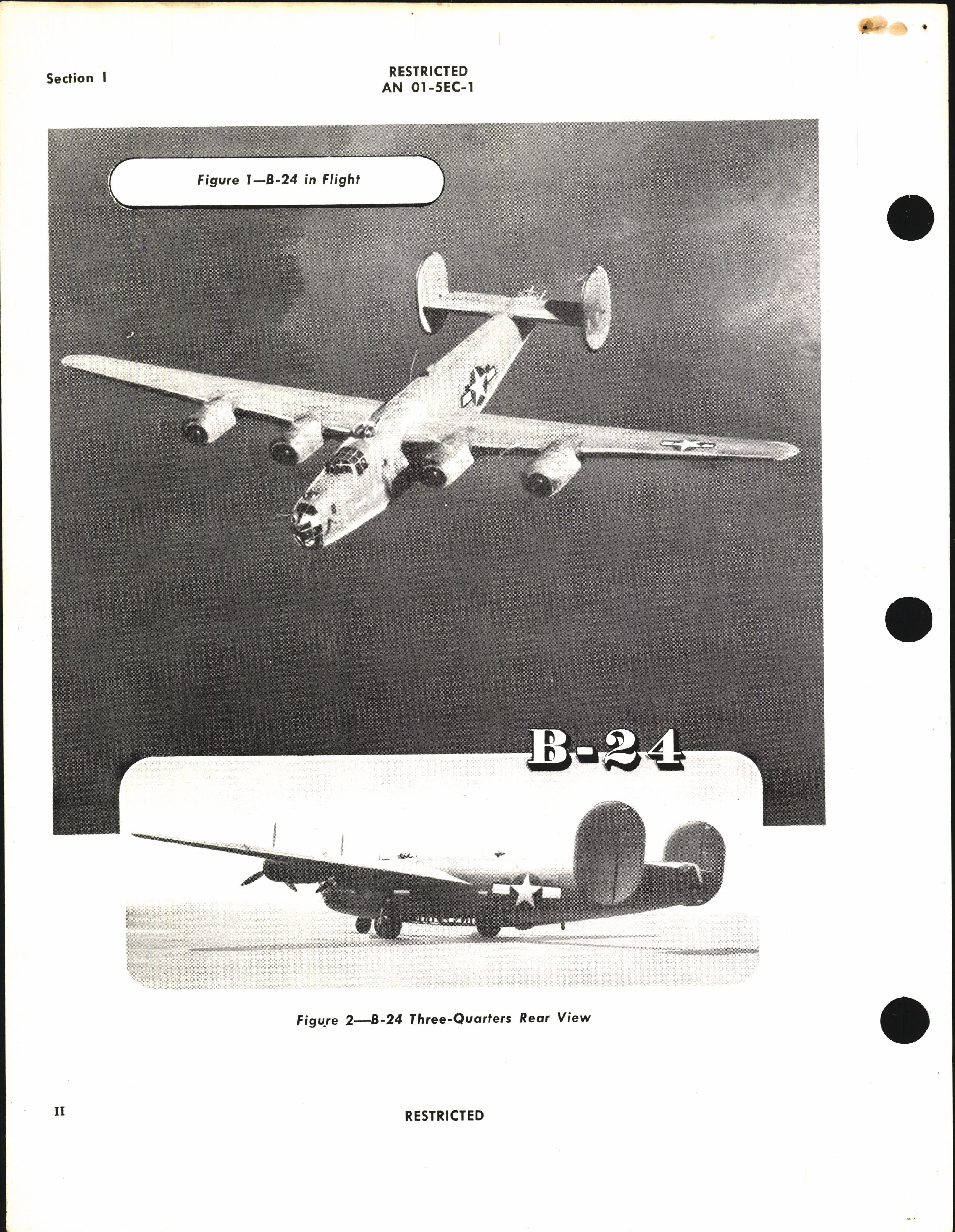 Sample page 4 from AirCorps Library document: Pilot's Flight Operating Instructions for B-24D, E, and RB-24C