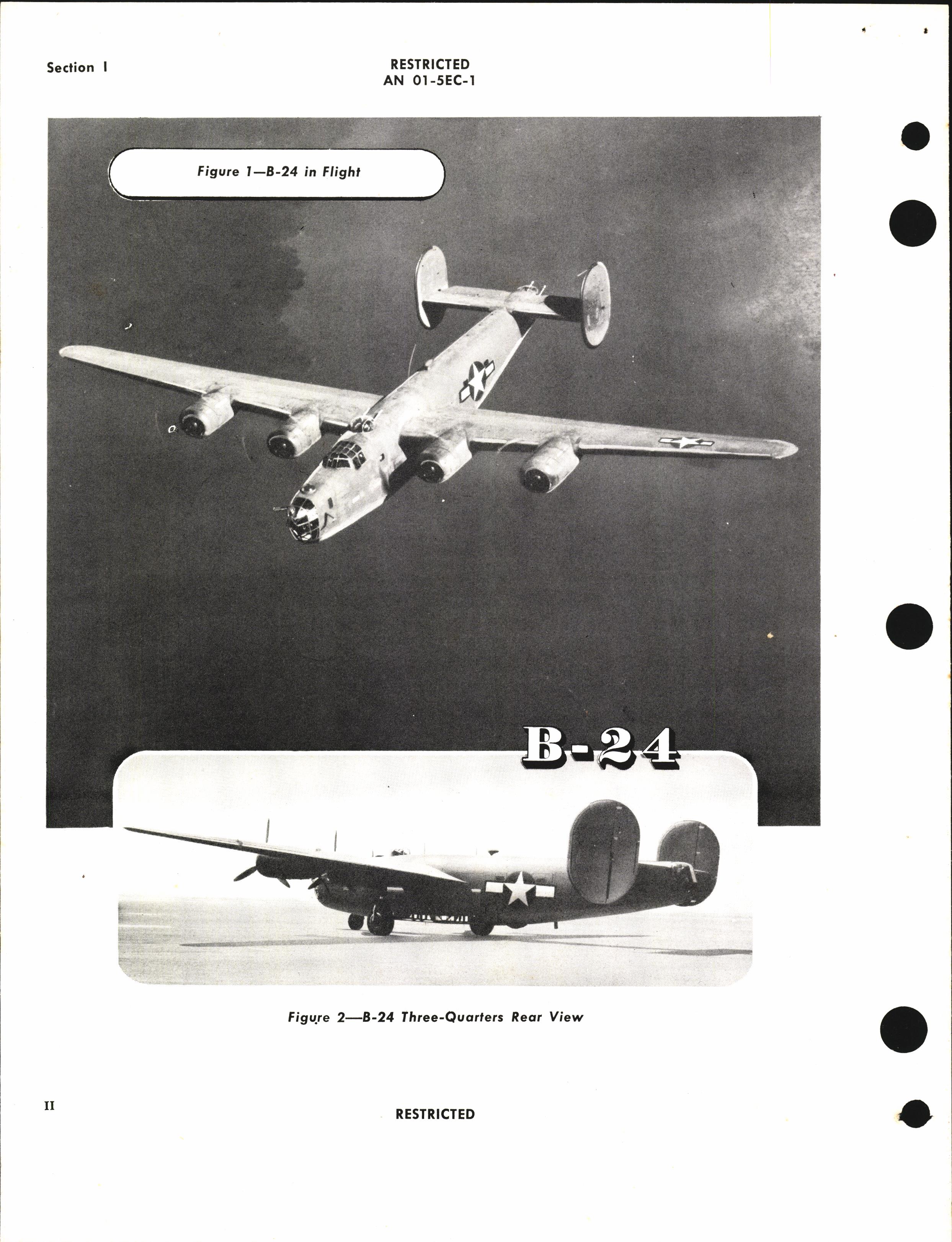 Sample page 4 from AirCorps Library document: Pilot's Flight Operating Instructions for B-24D, E, and RB-24C