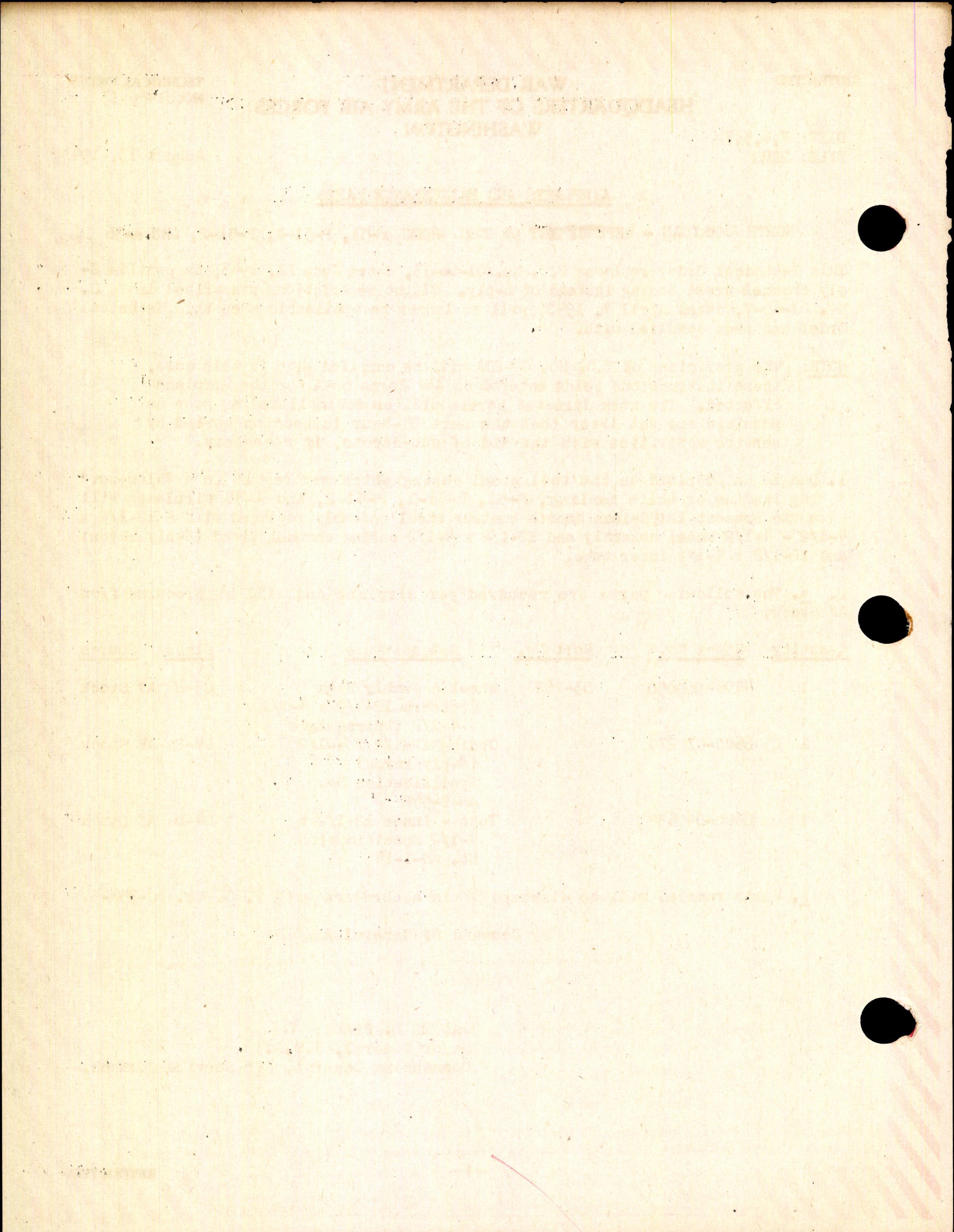 Sample page 2 from AirCorps Library document: Replacement of Tail Wheel for P-51, P-51-1, P-51-2, and A-36