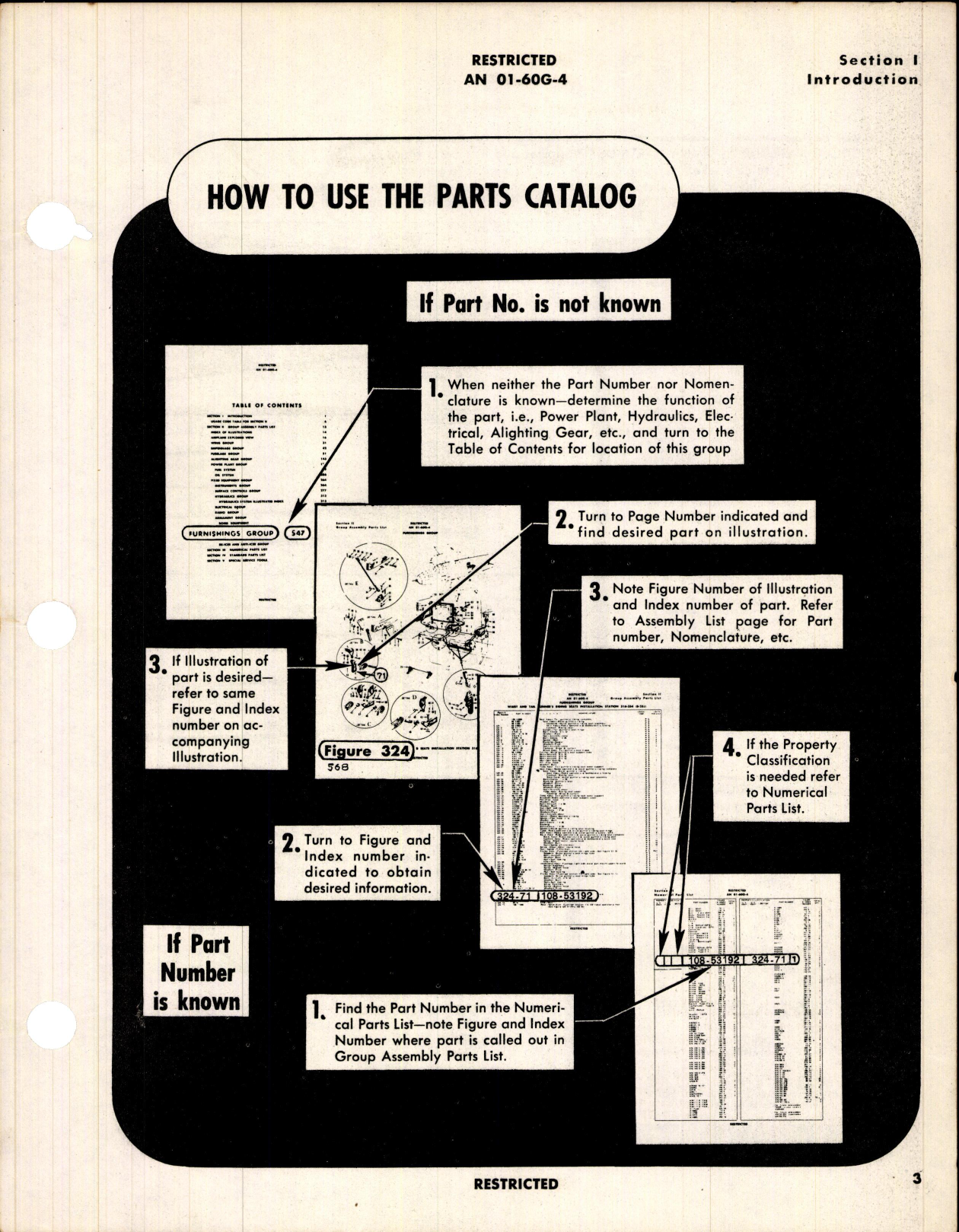 Sample page 7 from AirCorps Library document: Parts Catalog for B-25H-1, -5, -10, B-25J-1, -5, -10, -15, -20, -25, -30, and -35 and PBJ1-H and PBJ-1J