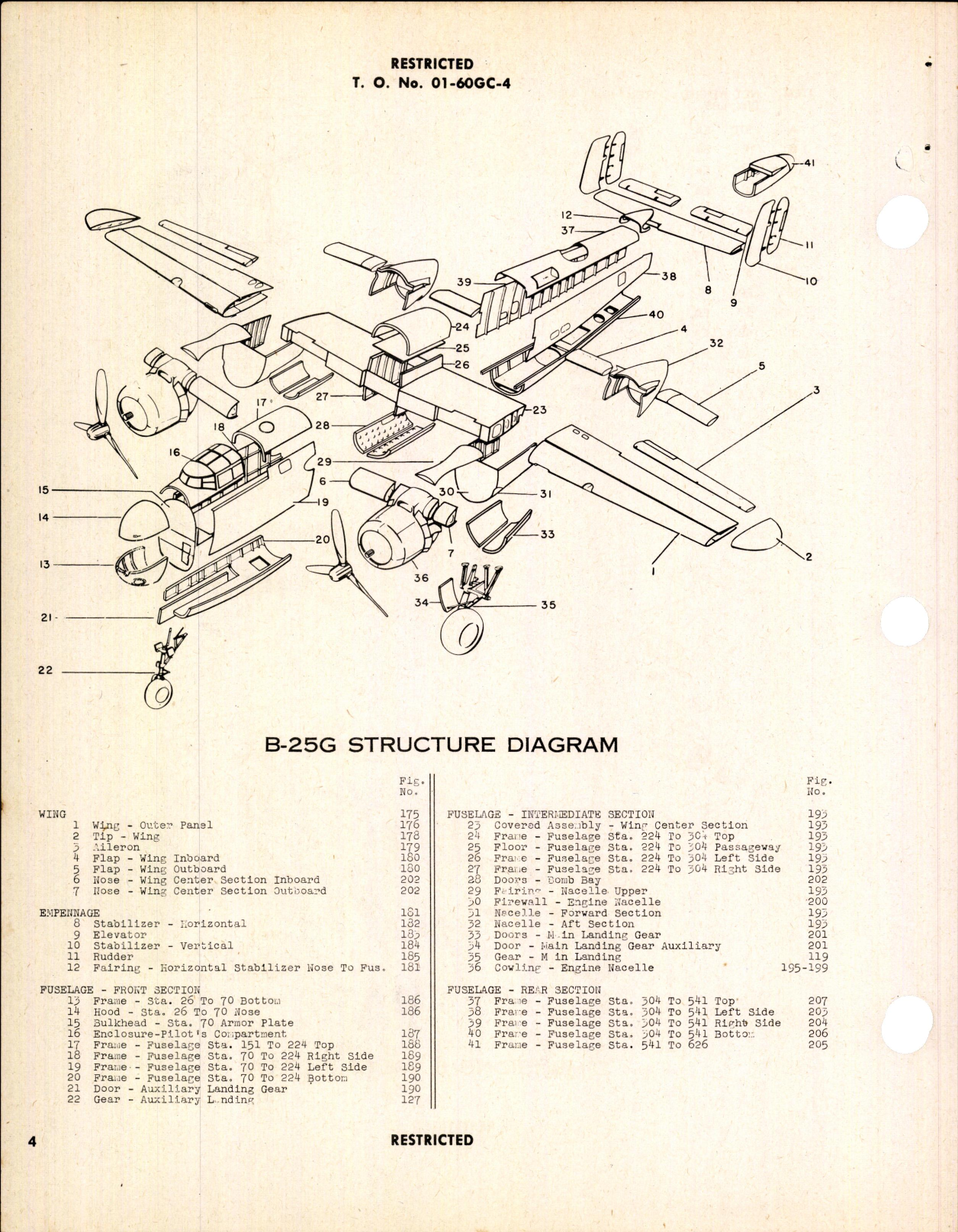 Sample page 10 from AirCorps Library document: Parts Catalog for B-25G and PBJ-1G
