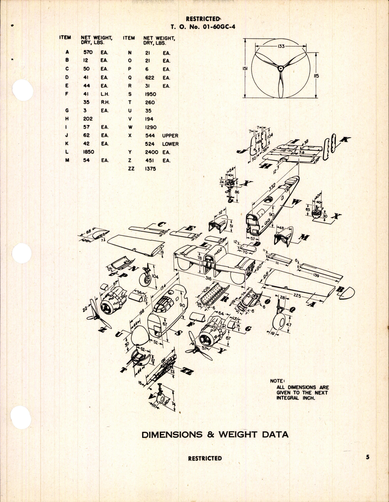 Sample page 11 from AirCorps Library document: Parts Catalog for B-25G and PBJ-1G