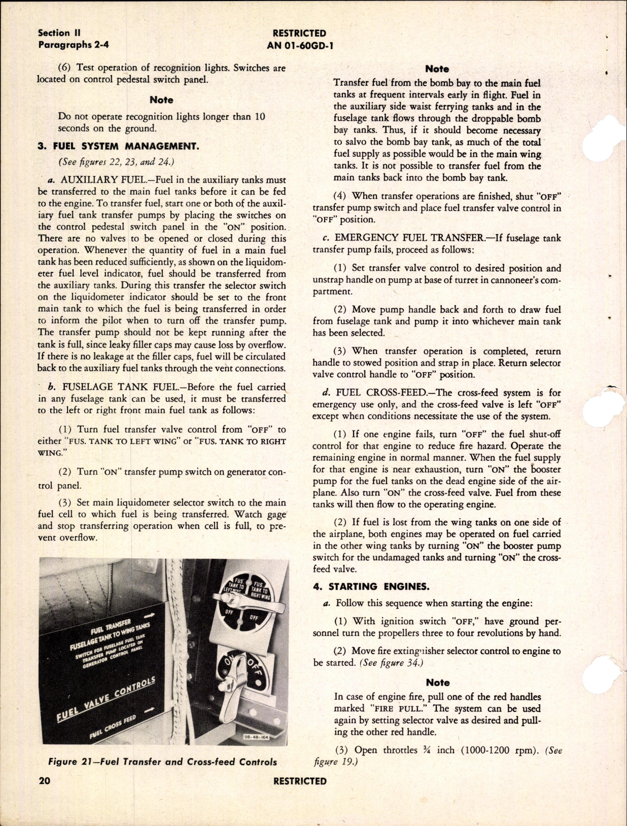 Sample page 8 from AirCorps Library document: Pilot's Flight Operating Instructions for B-25H and PBJ-1H