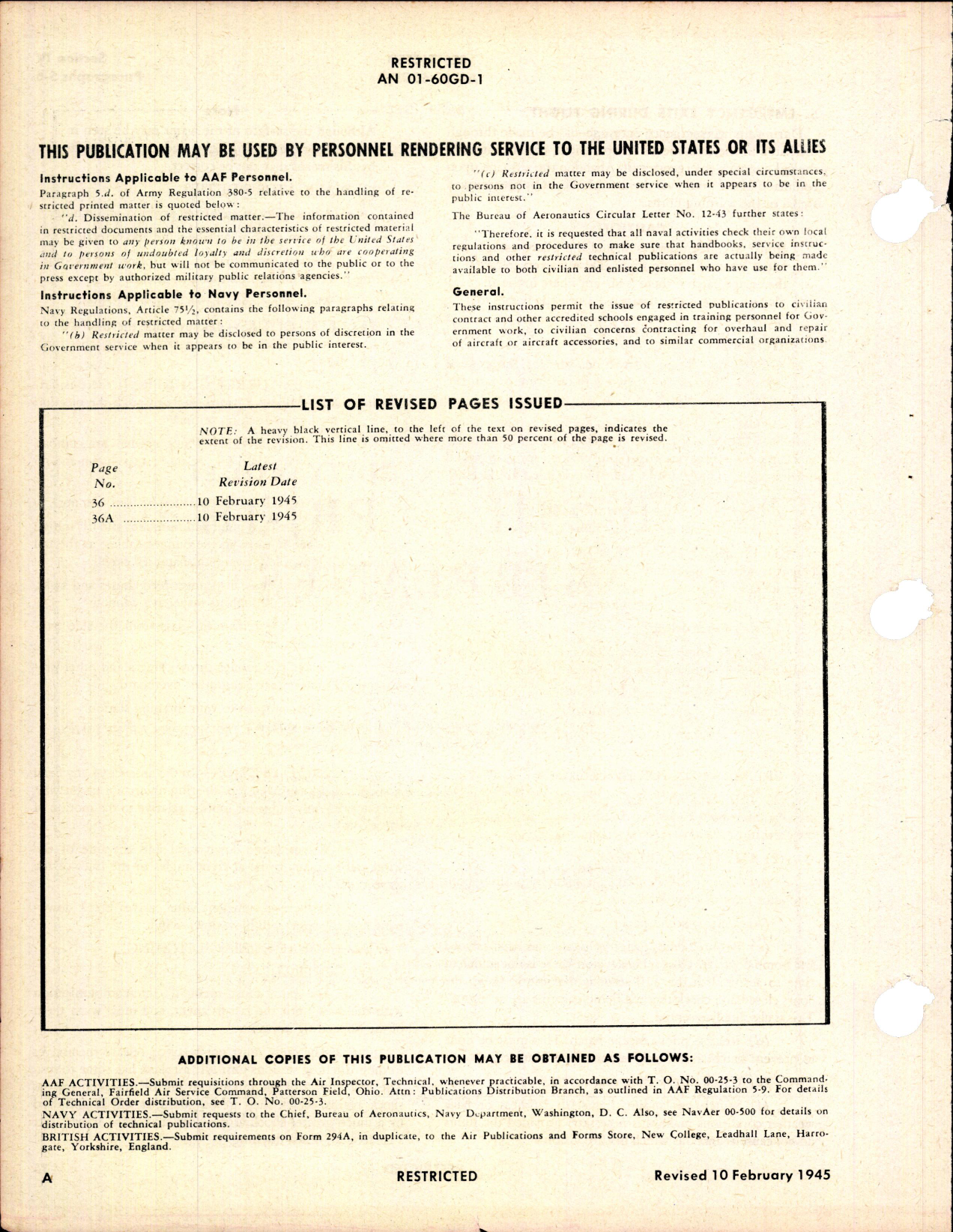 Sample page 4 from AirCorps Library document: Pilot's Flight Operating Instructions for B-25H and PBJ-1H