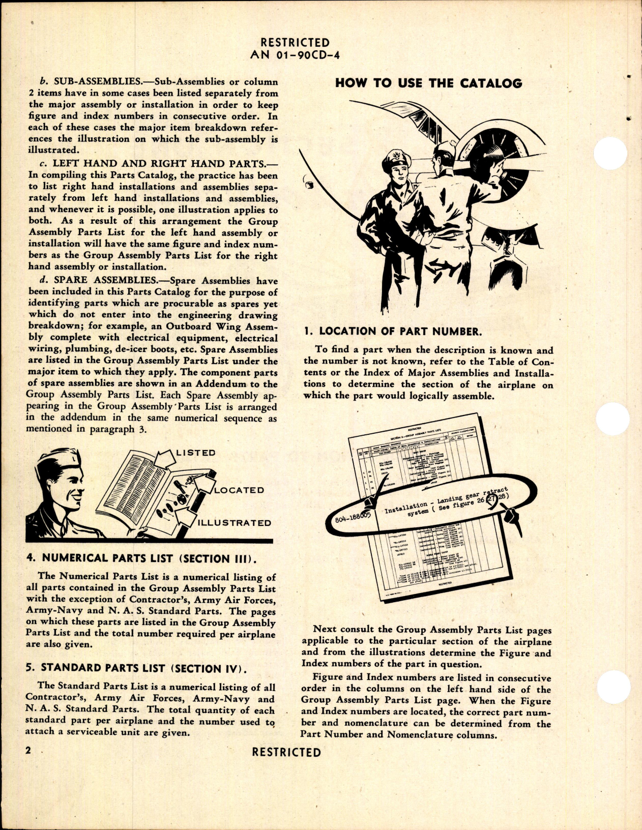 Sample page 8 from AirCorps Library document: Parts Catalog for UC-45B, UC-45F, JRB-3, and JRB-4