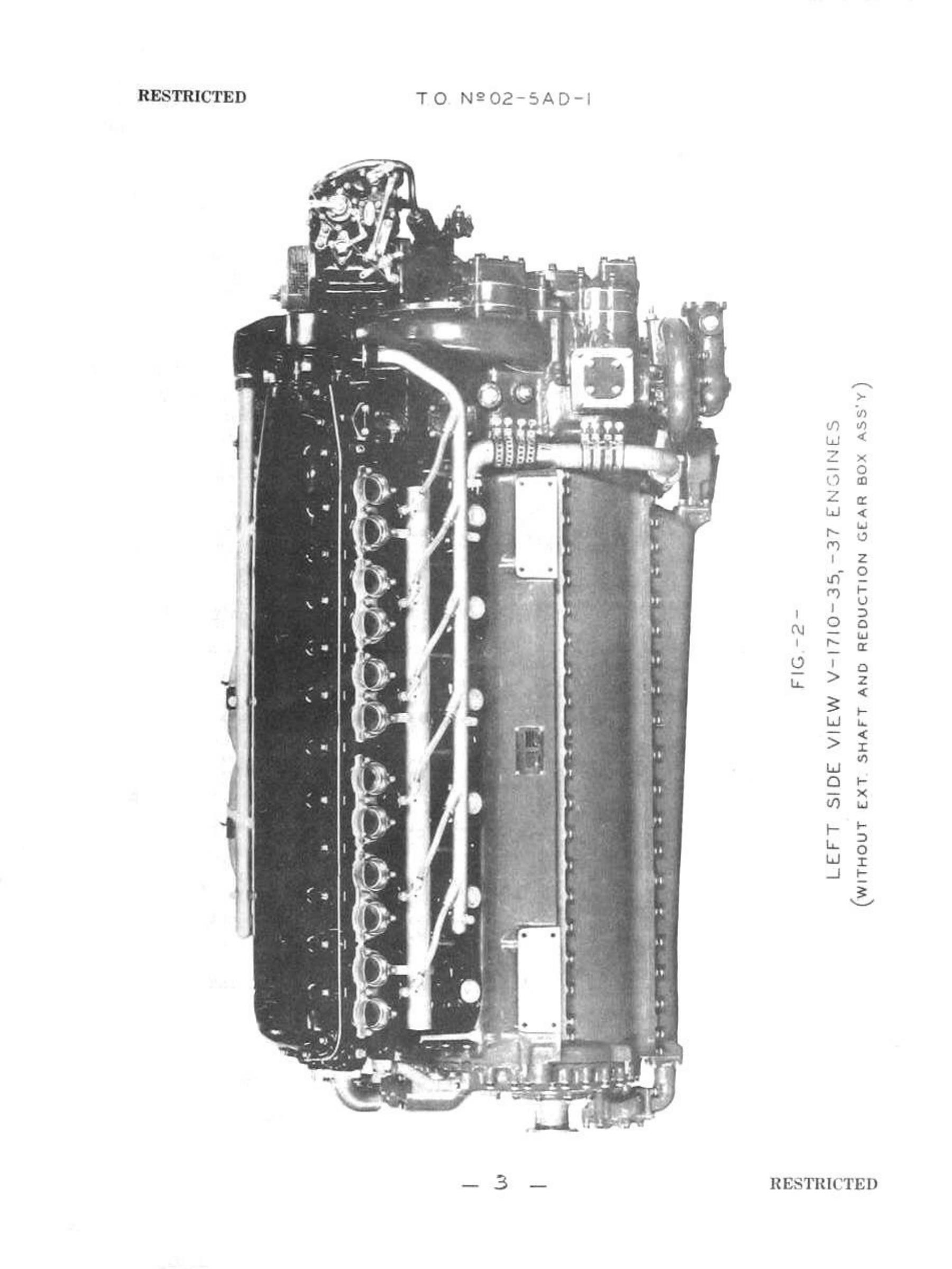 Sample page 4 from AirCorps Library document: Op and Flight Inst for the Model V-1710-35 Engine and Associated Models