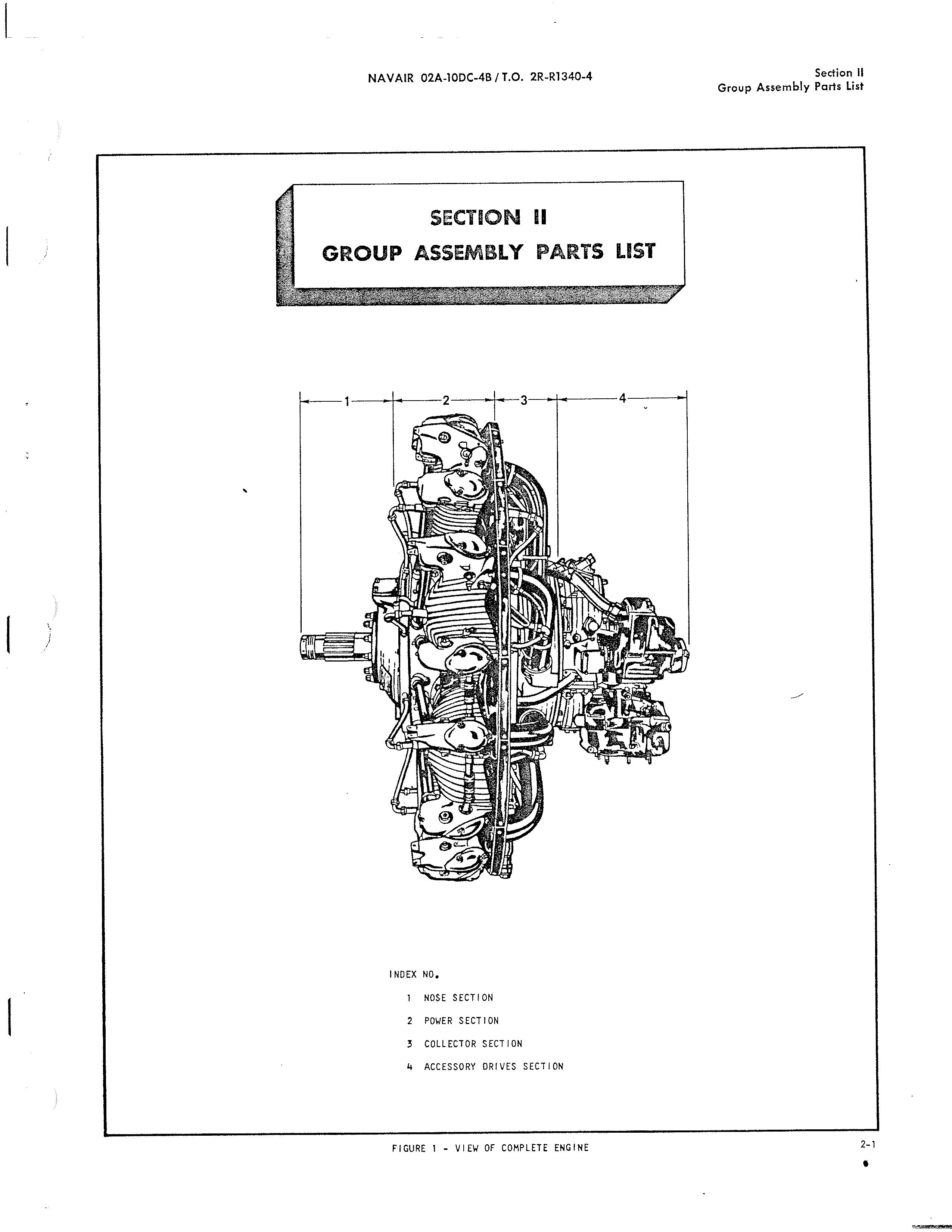 Sample page 13 from AirCorps Library document: Illustrated Parts Breakdown for R1340-AN-1, -45, -48A, -52, and -57 Engines