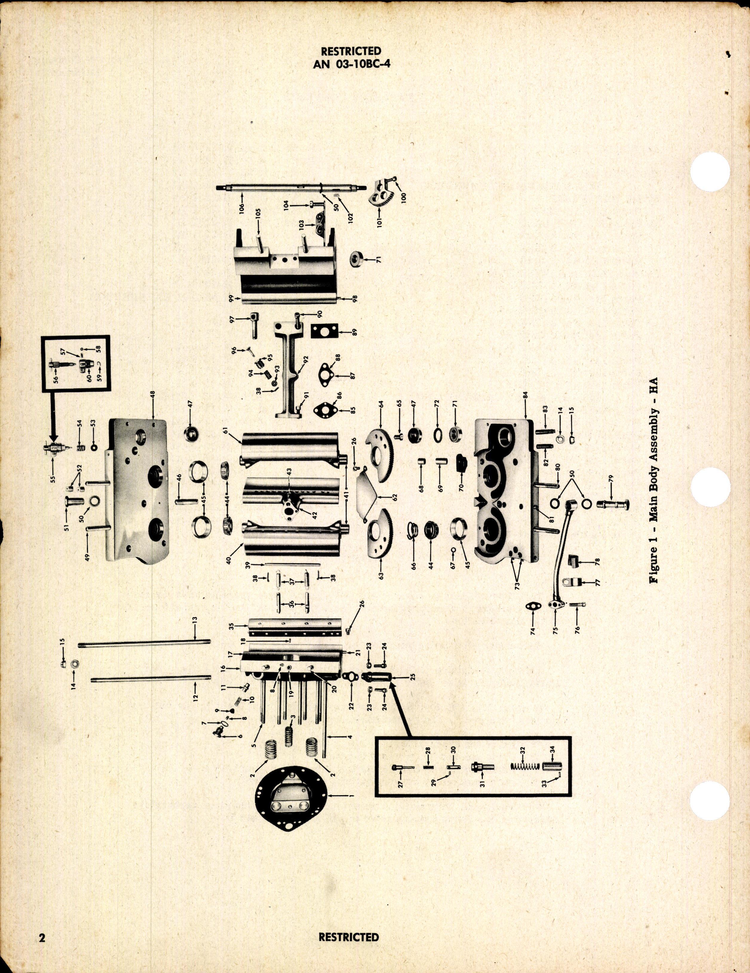 Sample page 4 from AirCorps Library document: Parts Catalog for Aircraft Carburetors