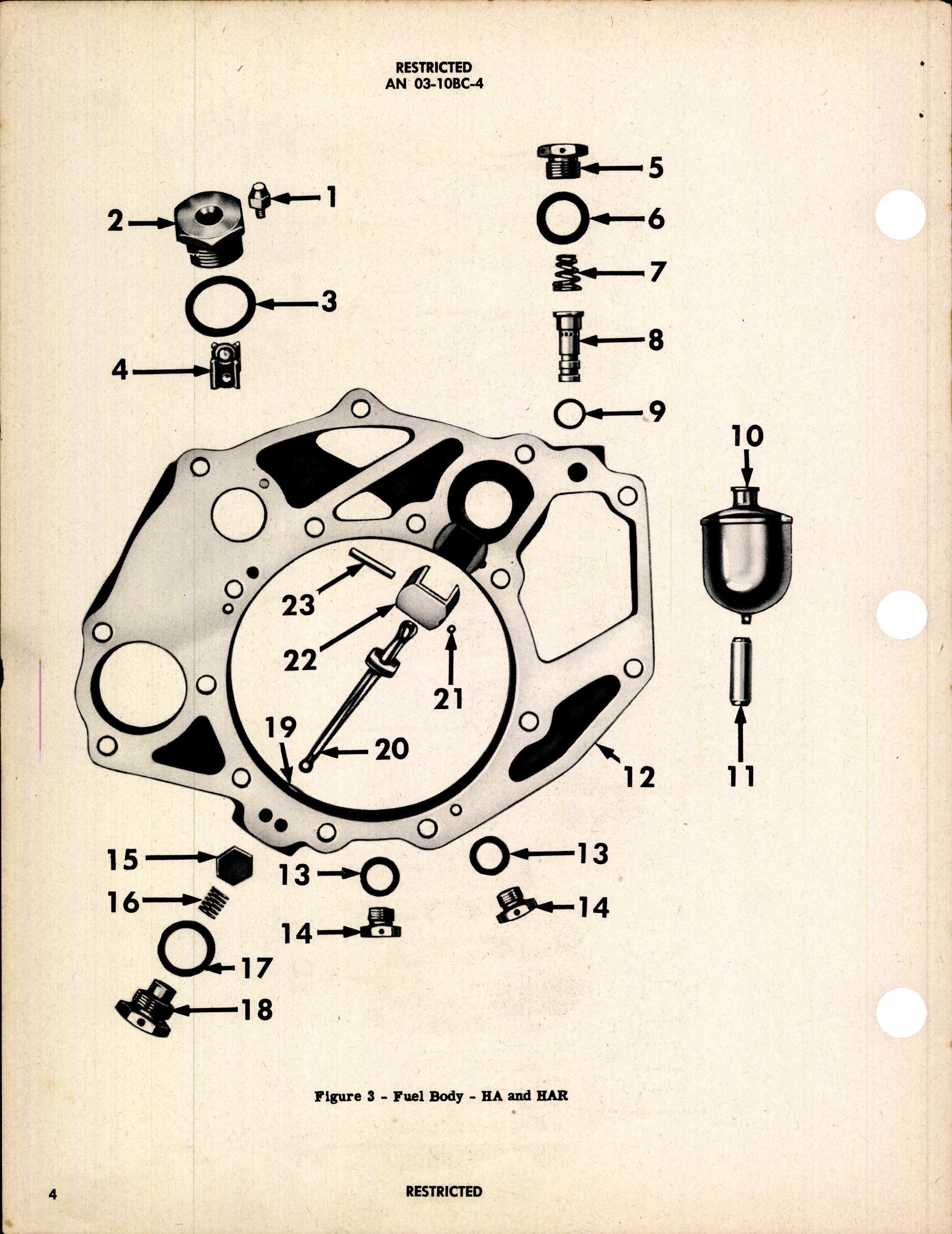 Sample page 6 from AirCorps Library document: Parts Catalog for Aircraft Carburetors