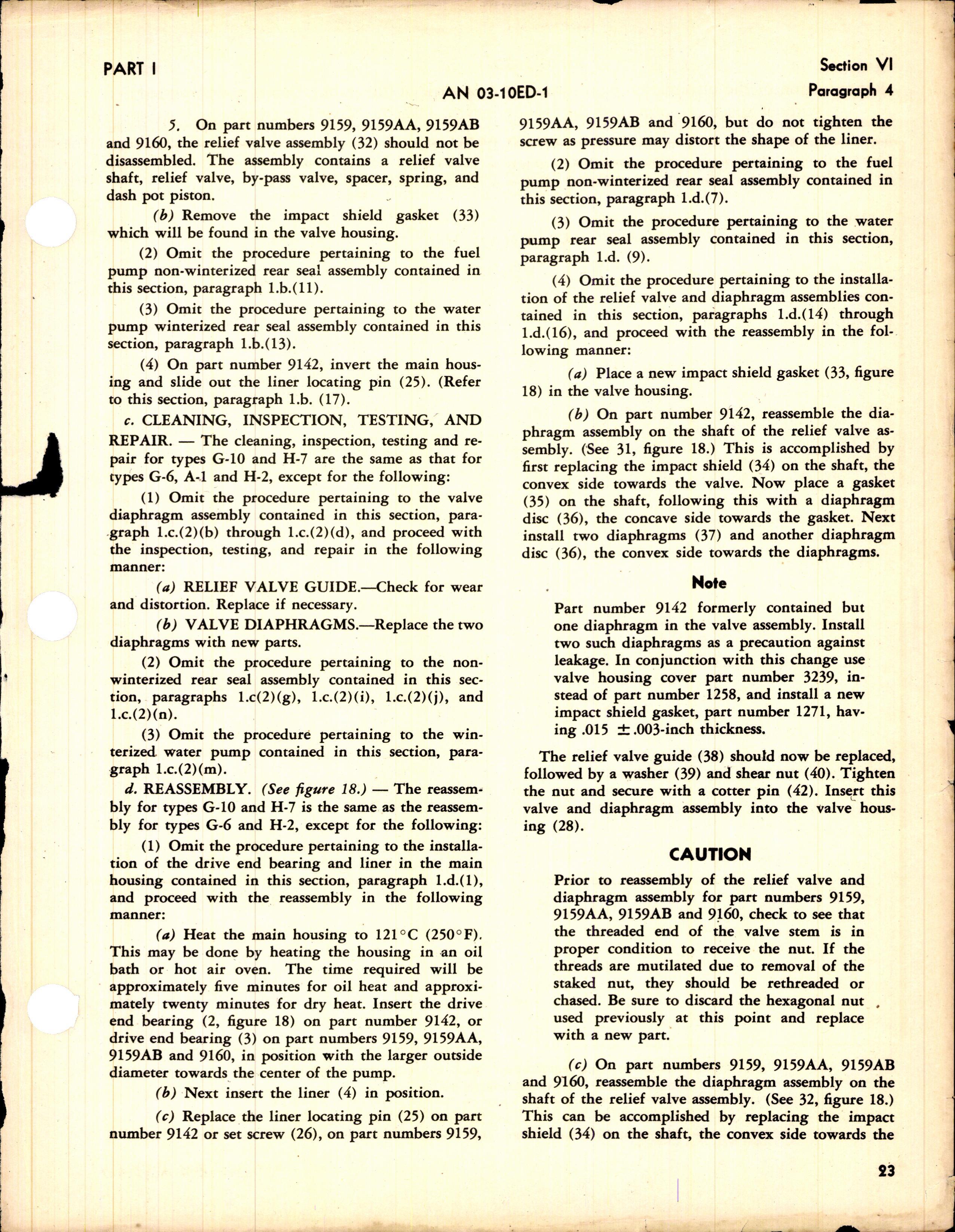 Sample page 3 from AirCorps Library document: Operation, Service, & Overhaul Instructions with Parts Catalog for Fuel and Water Pumps - Engine Driven