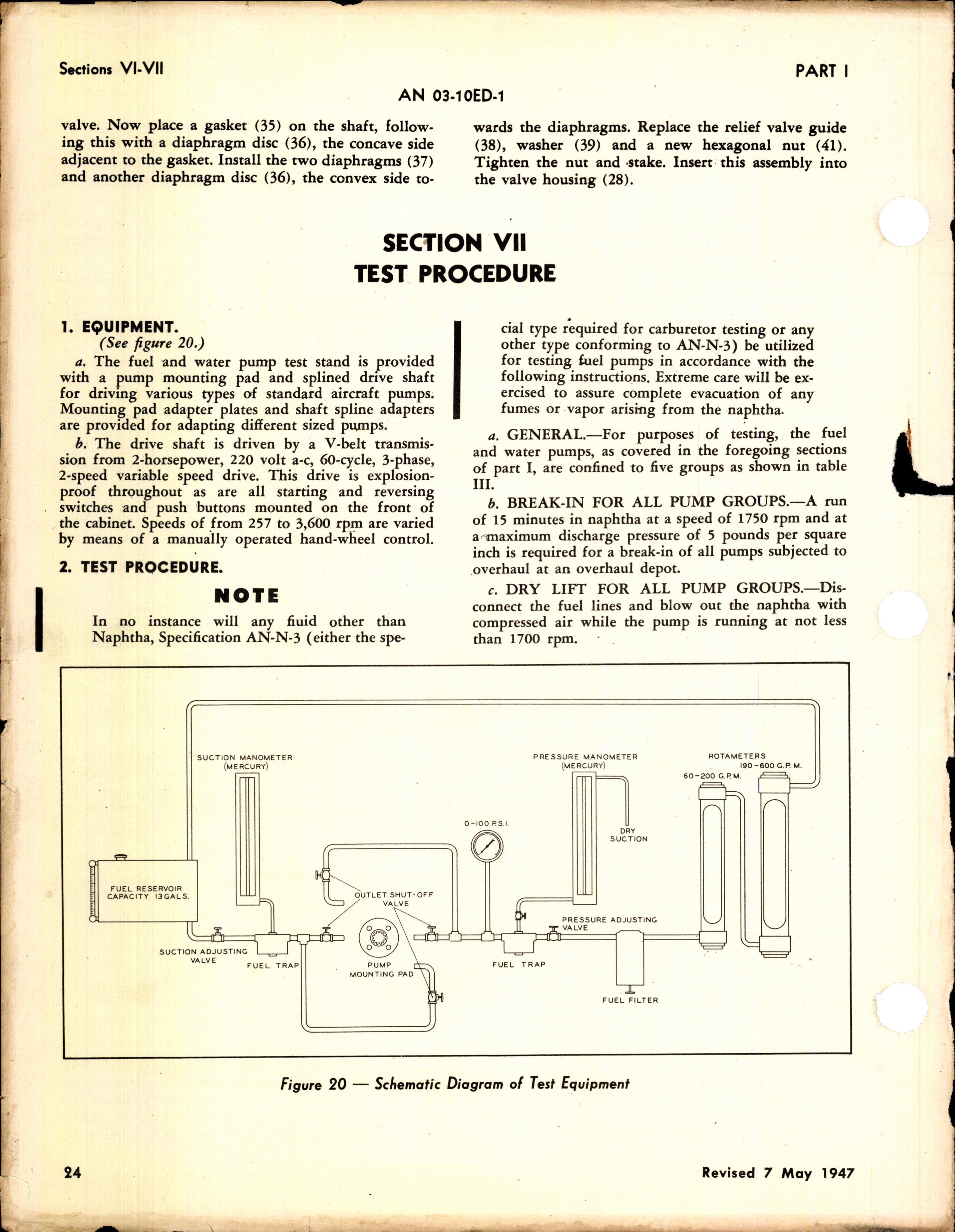 Sample page 4 from AirCorps Library document: Operation, Service, & Overhaul Instructions with Parts Catalog for Fuel and Water Pumps - Engine Driven
