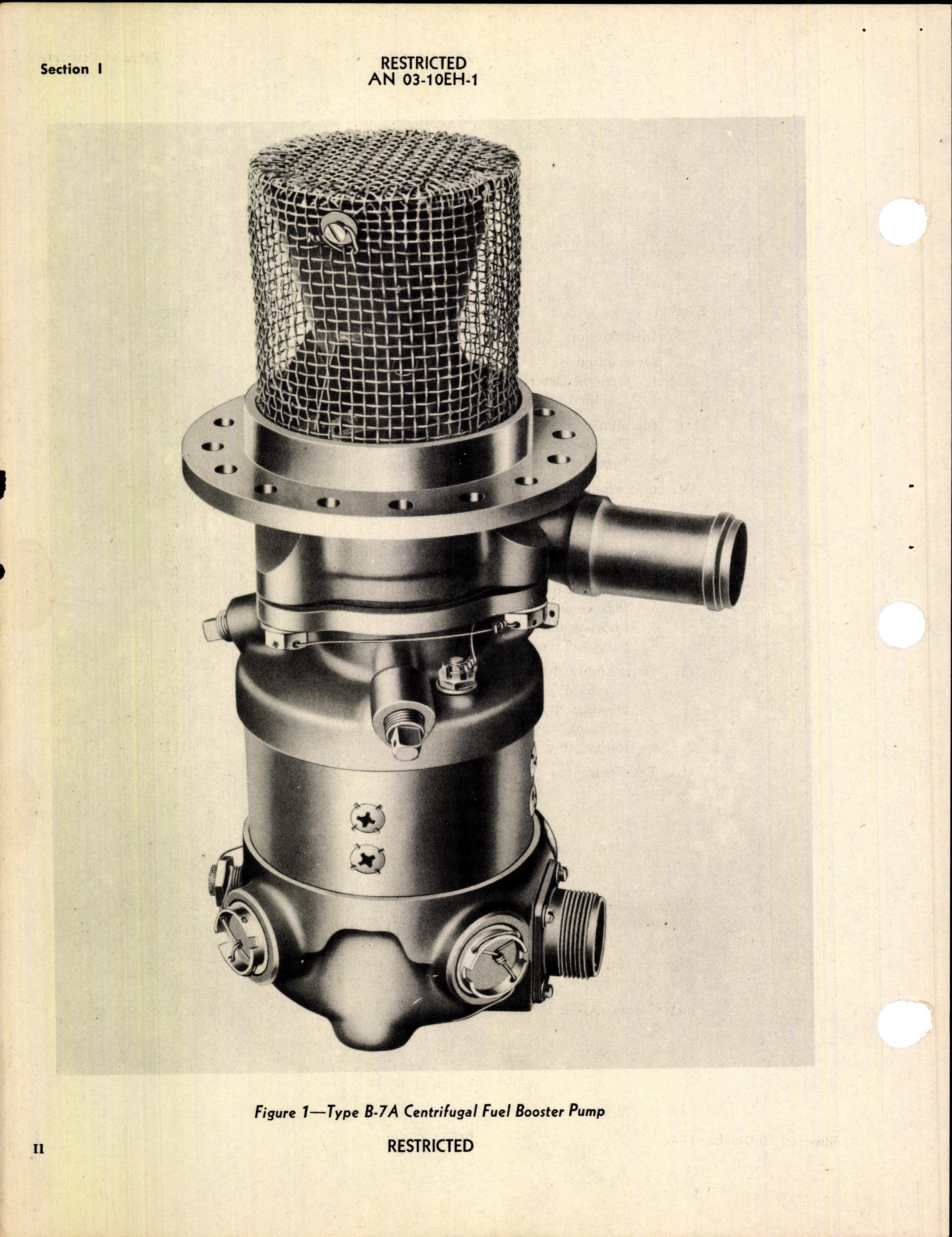 Sample page 4 from AirCorps Library document: Handbook of Instructions with Parts Catalog for Type B-7A Fuel Booster Pump