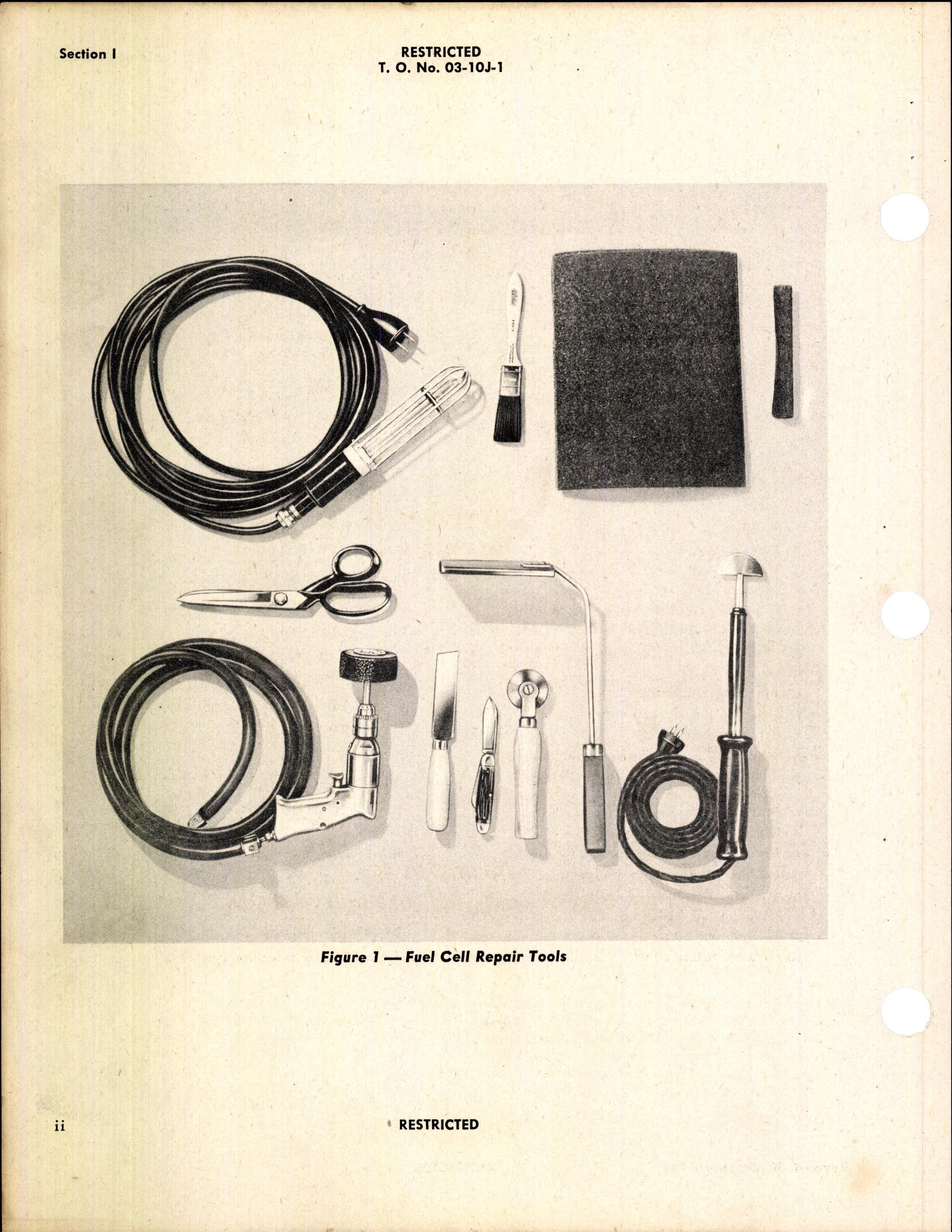 Sample page 4 from AirCorps Library document: Repair Instructions for Self-Sealing Fuel Cells with Parts Lists