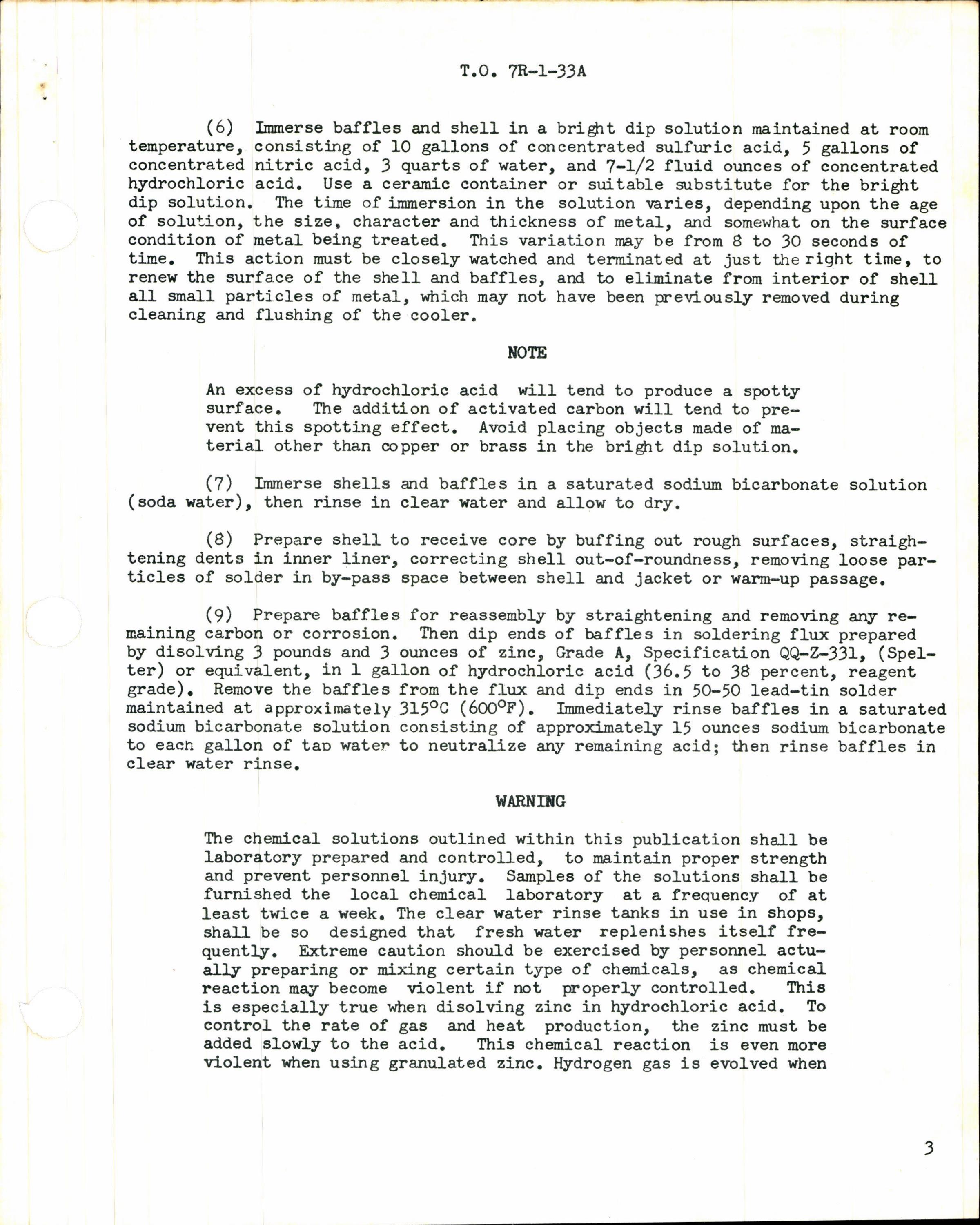 Sample page 3 from AirCorps Library document: Handbook Supplement Overhaul Instructions for Oil Coolers and Control Valves