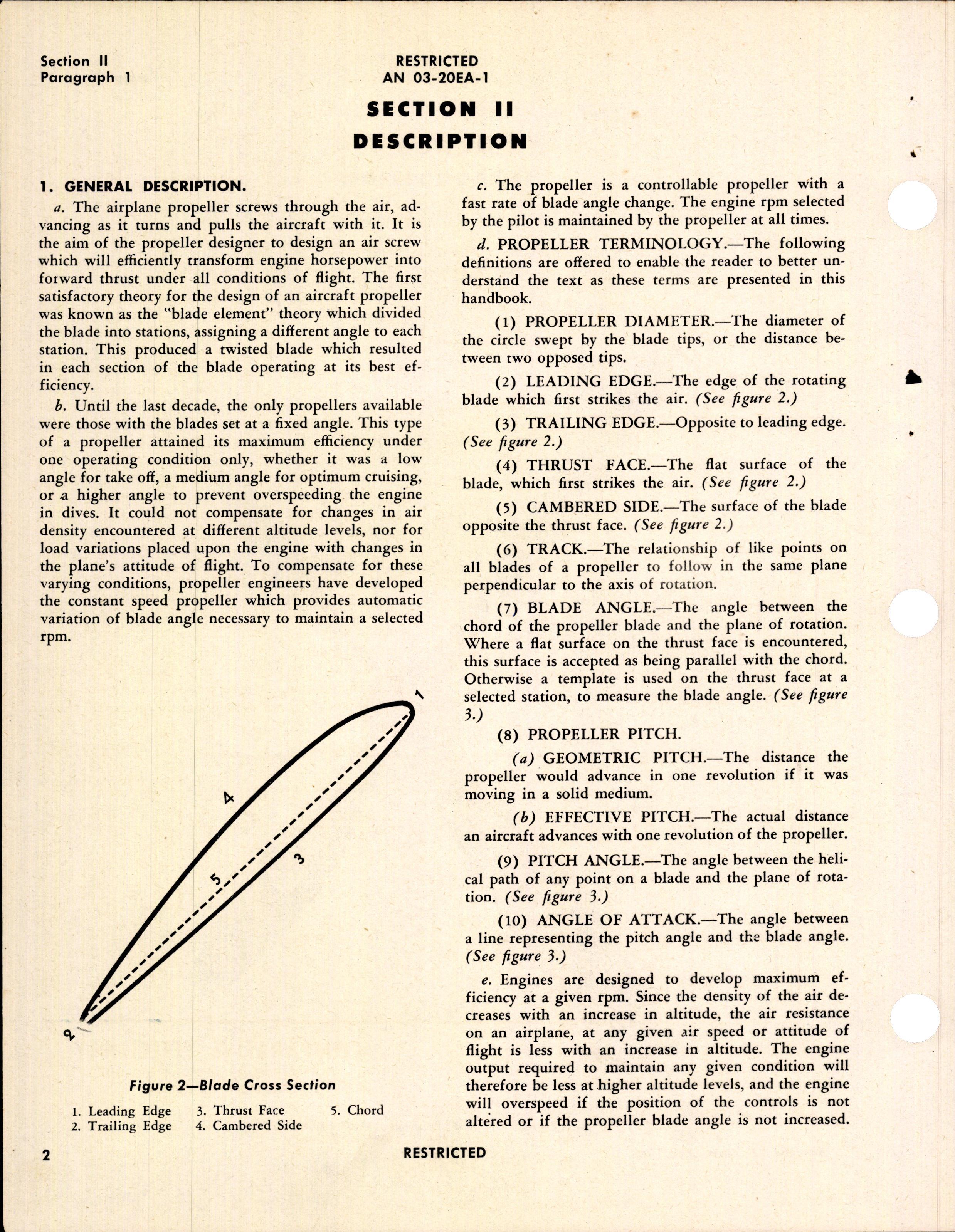 Sample page 8 from AirCorps Library document: Operation, Service, & Overhaul Instructions with Parts Catalog for Constant Speed Propeller