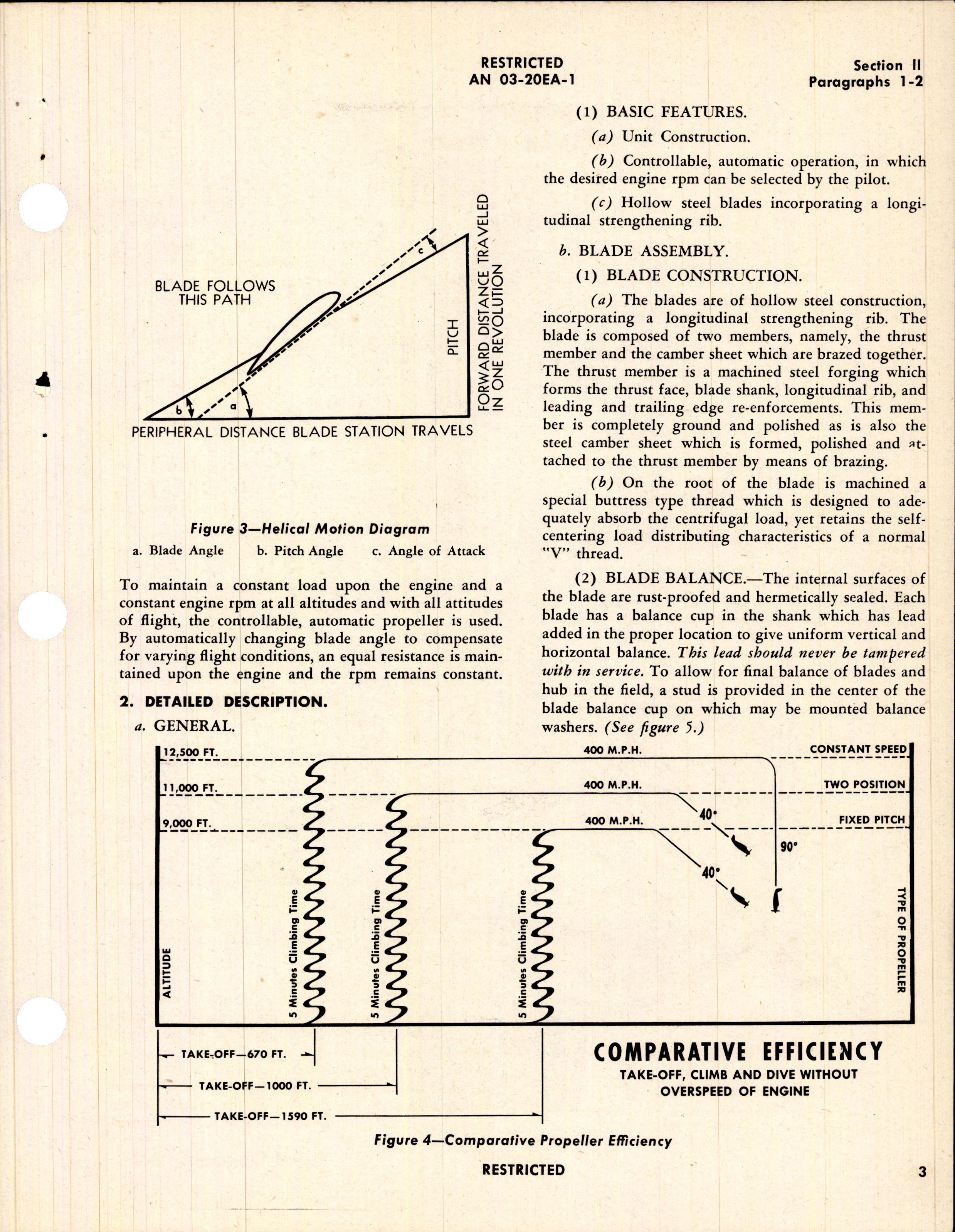 Sample page 9 from AirCorps Library document: Operation, Service, & Overhaul Instructions with Parts Catalog for Constant Speed Propeller