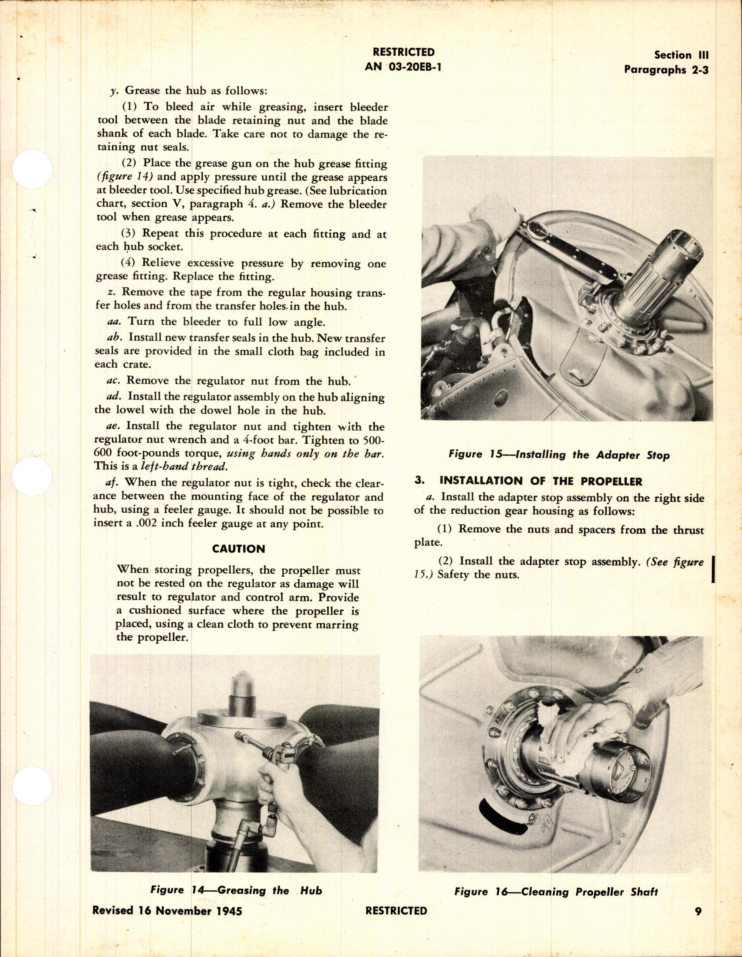 Sample page 7 from AirCorps Library document: Operation, Service, & Overhaul Instructions with Parts Catalog for Hydraulic Controllable Propellers