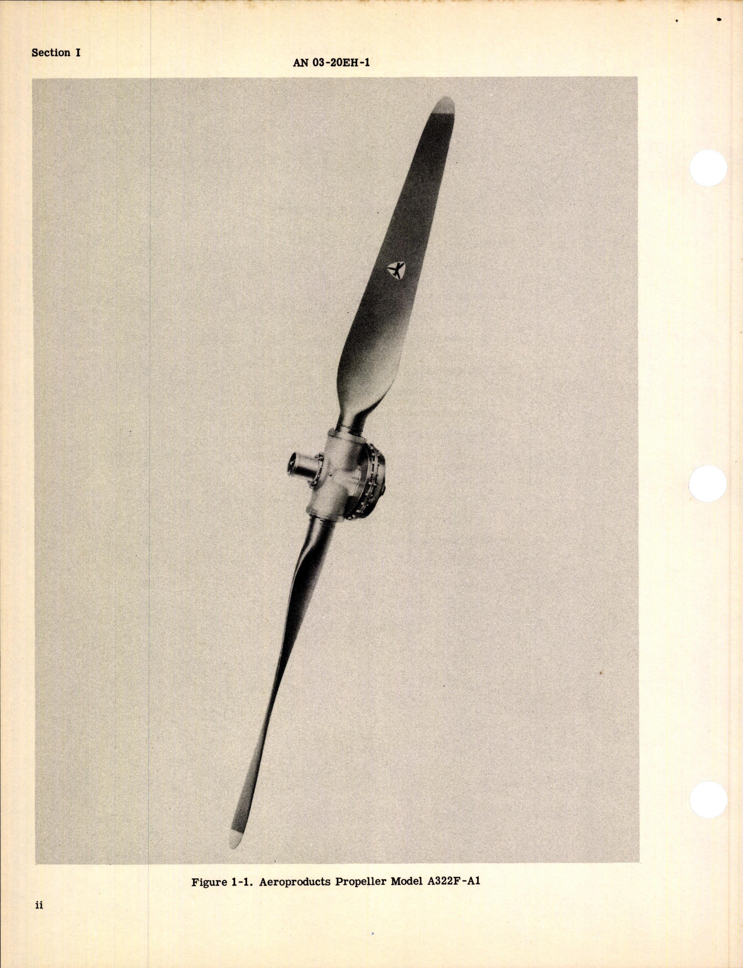 Sample page 4 from AirCorps Library document: Operation and Service Instructions for Hydraulic Propeller
