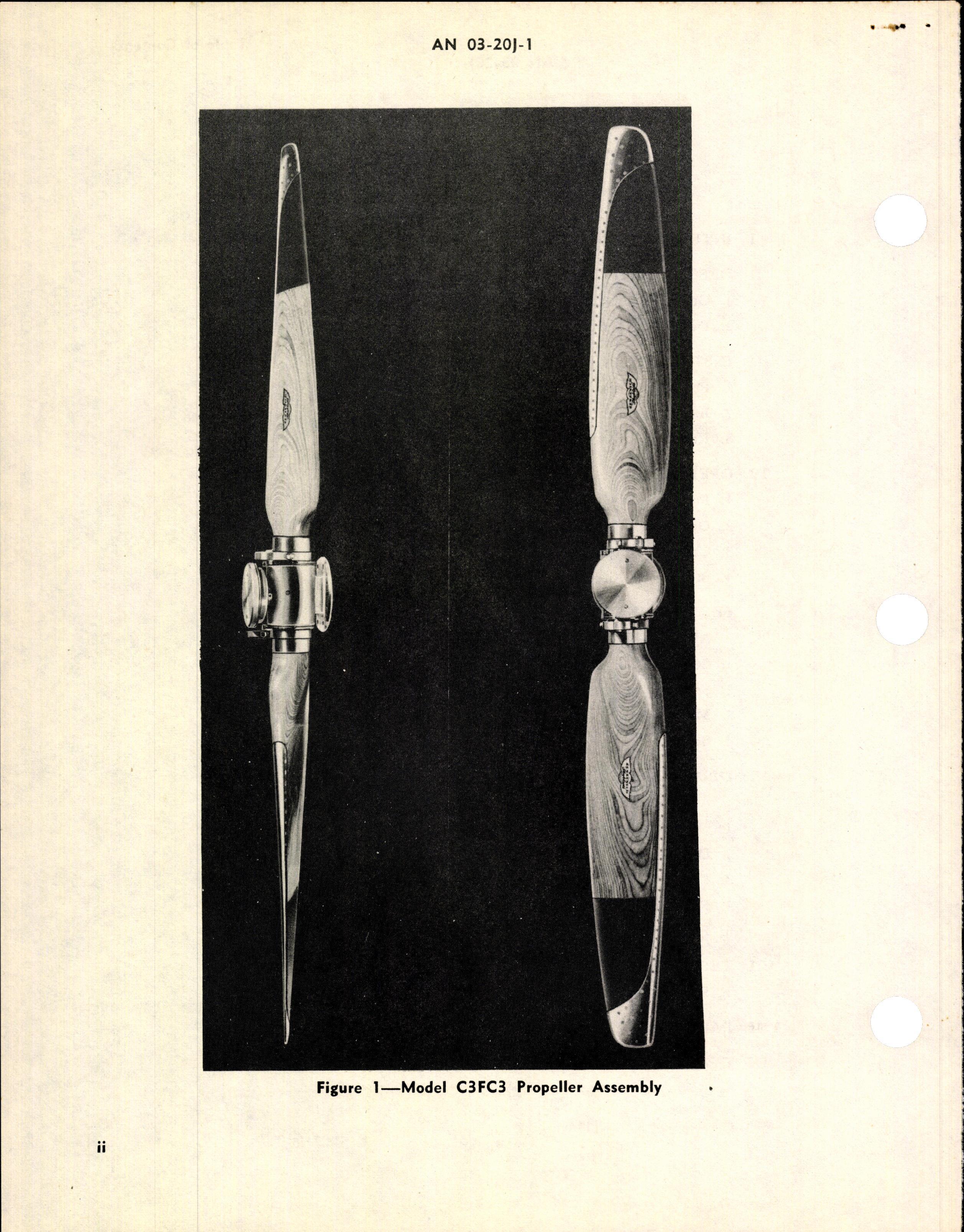 Sample page 4 from AirCorps Library document: Operation, Service, & Overhaul Instructions with Parts Catalog for Controllable Pitch Propeller