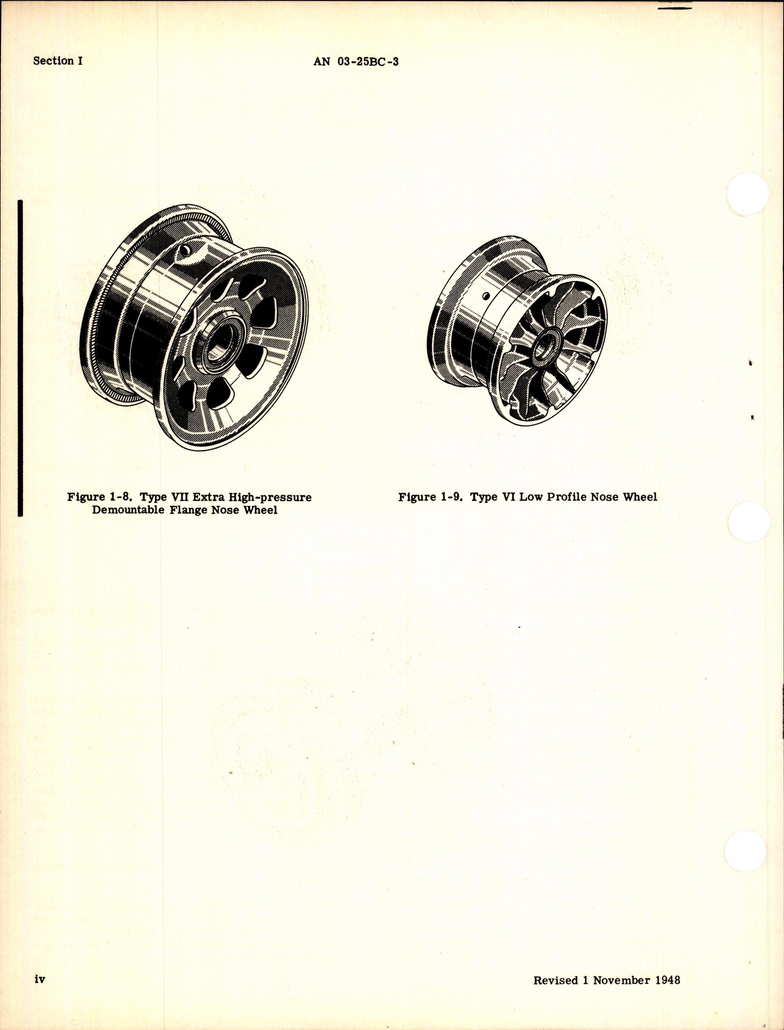 Sample page 4 from AirCorps Library document: Overhaul Instructions for Goodyear Nose and Tail Wheels